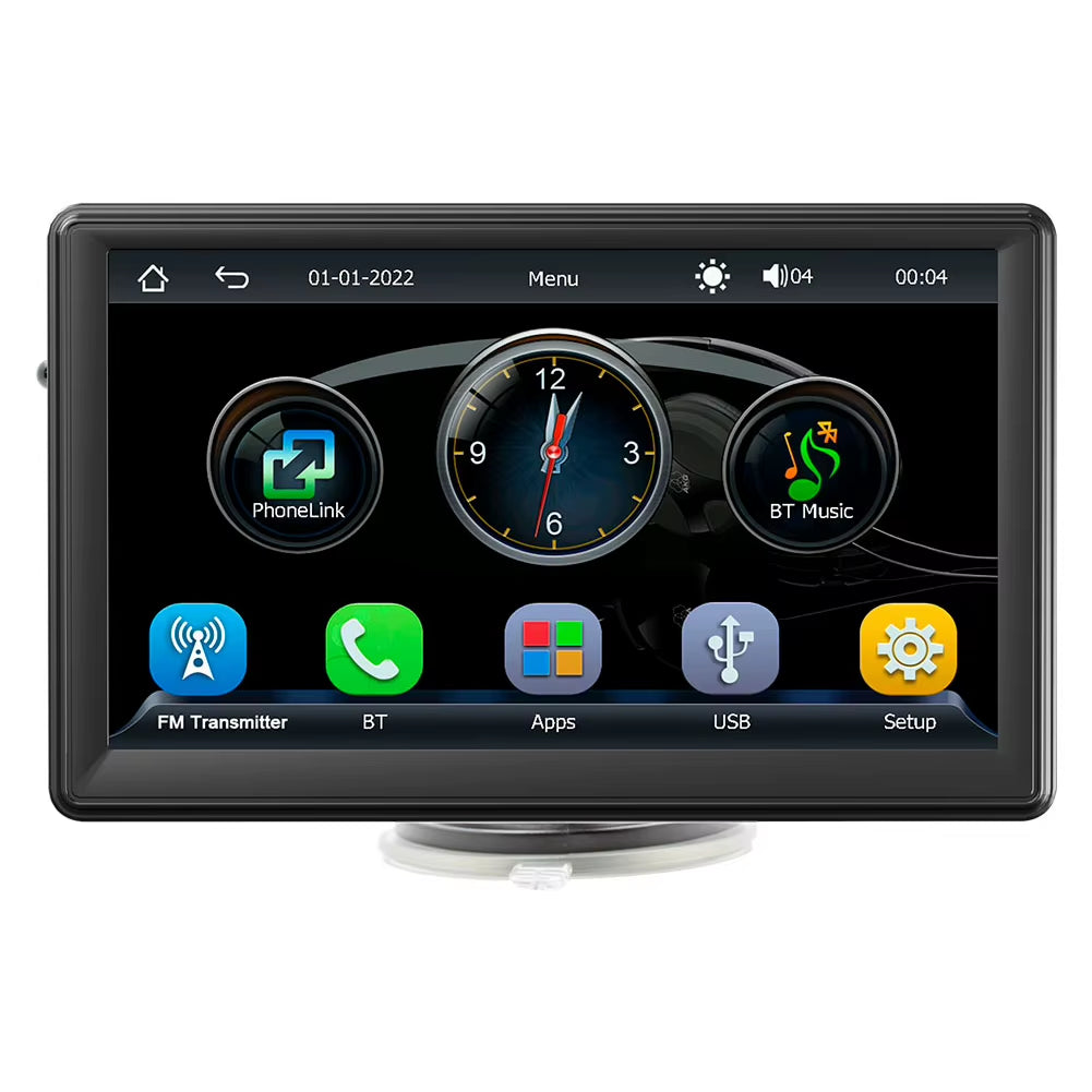 Pantalla 7" Wireless CarPlay/Android Auto Bluetooth 5.1